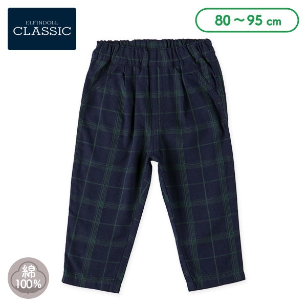西松屋 ELFINDOLL CLASSIC フランネルチェックワイドパンツ正規品