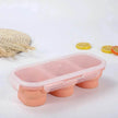 Silicone lunch containers