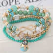Crystal Figure Eight Crown Drop Bracelet – Rhinestone Charm Bracelet for Women
