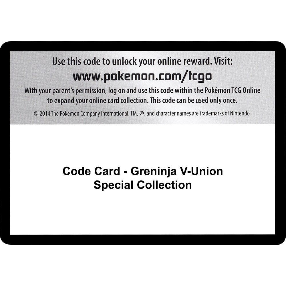Code Card - Greninja V-UNION Special Collection (SWSH07)