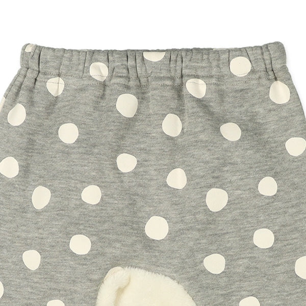 西松屋 ELFINDOLL 裏起毛あら杢おしりくまモンキーパンツ 正規品