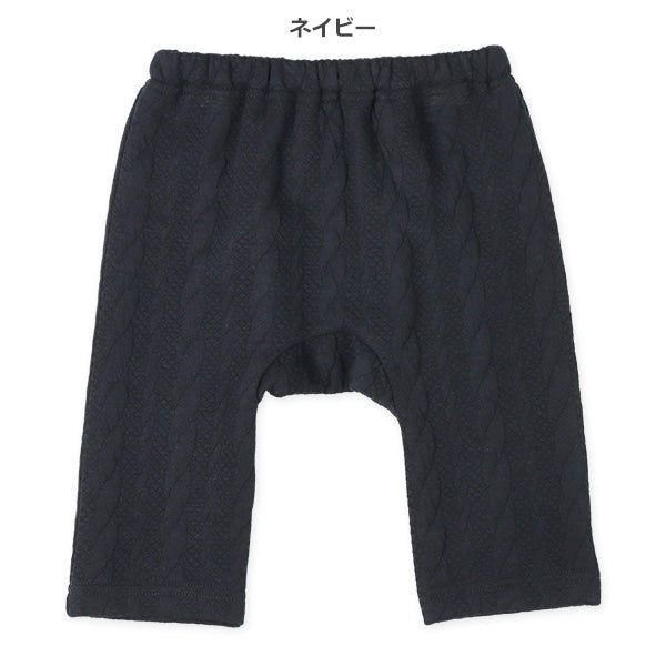 西松屋 ELFINDOLL ケーブルキルトモンキーパンツ 正規品