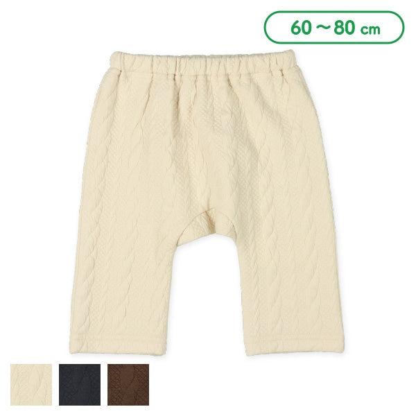 西松屋 ELFINDOLL ケーブルキルトモンキーパンツ 正規品