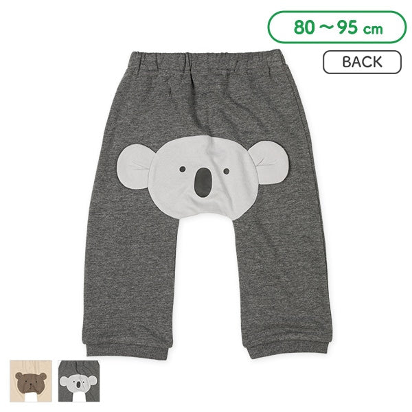 西松屋 ELFINDOLL 7分丈ミニ裏毛おしりクマ・コアラパンツ正規品