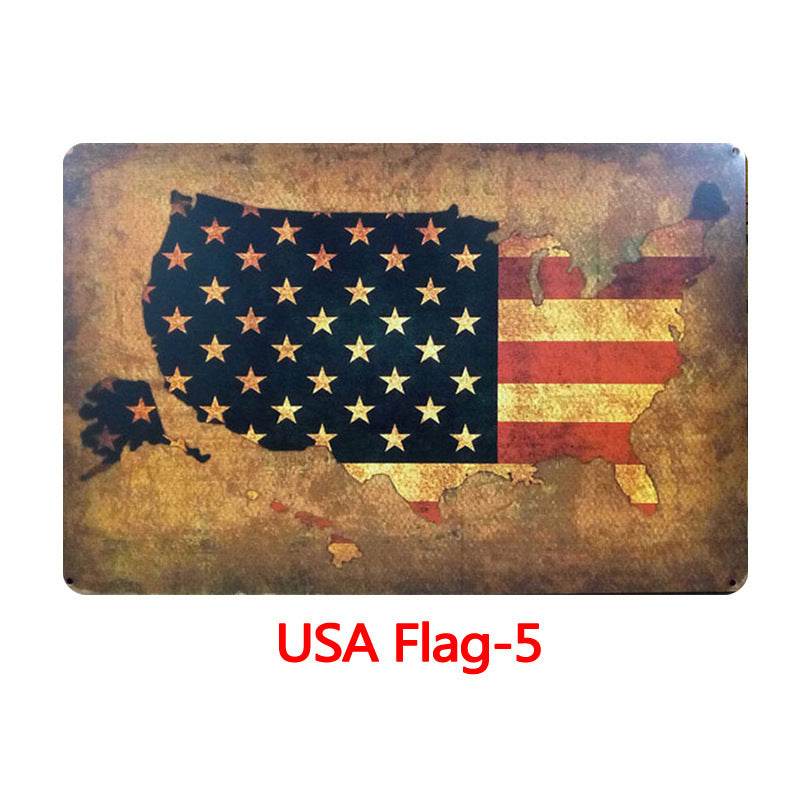 Tin Painting Bar Clothing Store Home Wall Decoration Novelty signs Decor