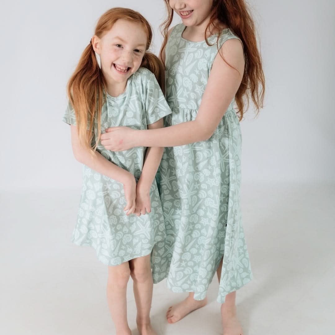 Kids' Bamboo Bamboo Winslow Dress | Flamingo Fête