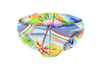 Men's Printed Mesh Briefs, Soft Breathable Fabric, Multi-Color Pack