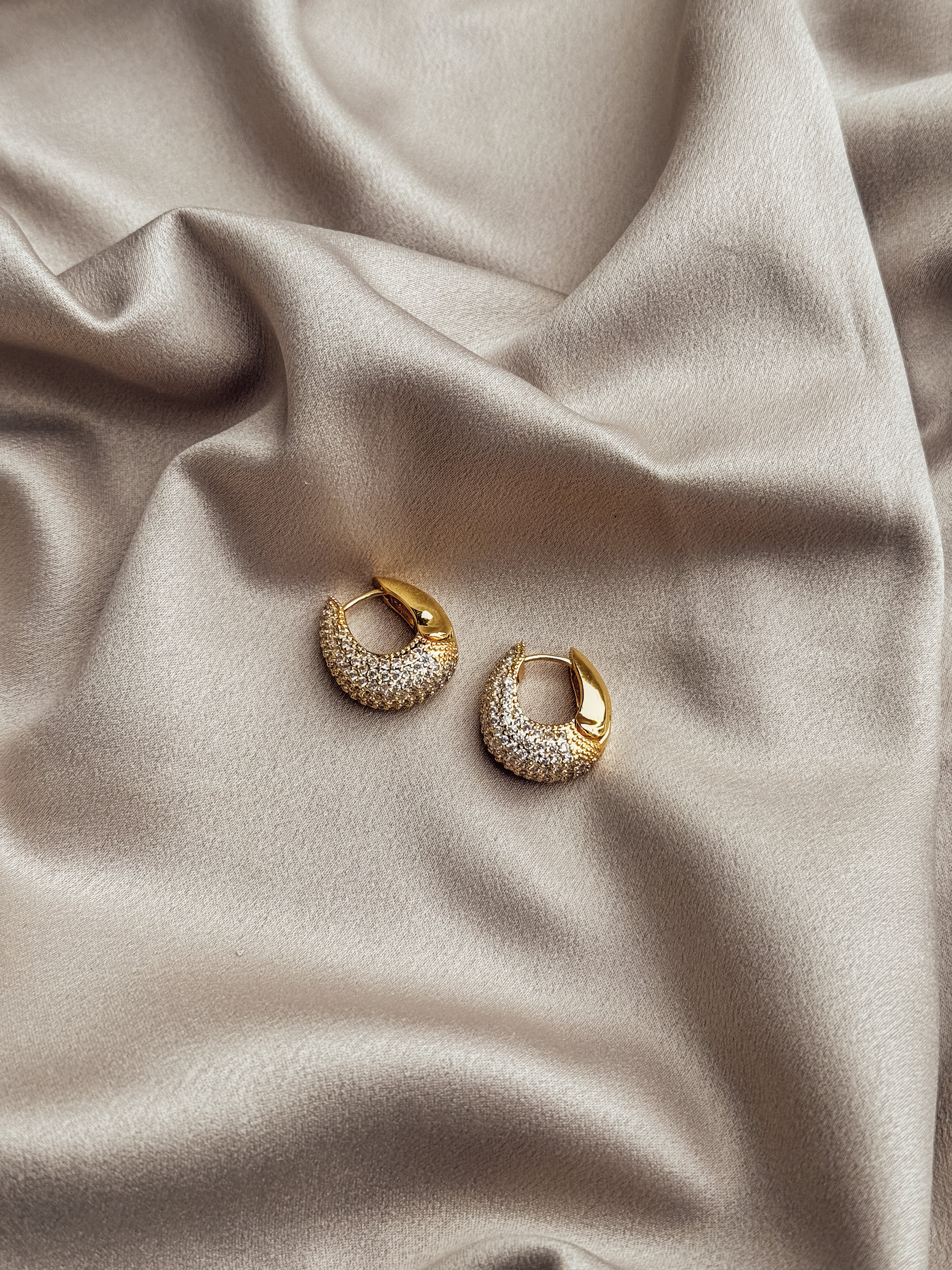 The James CZ Hoops