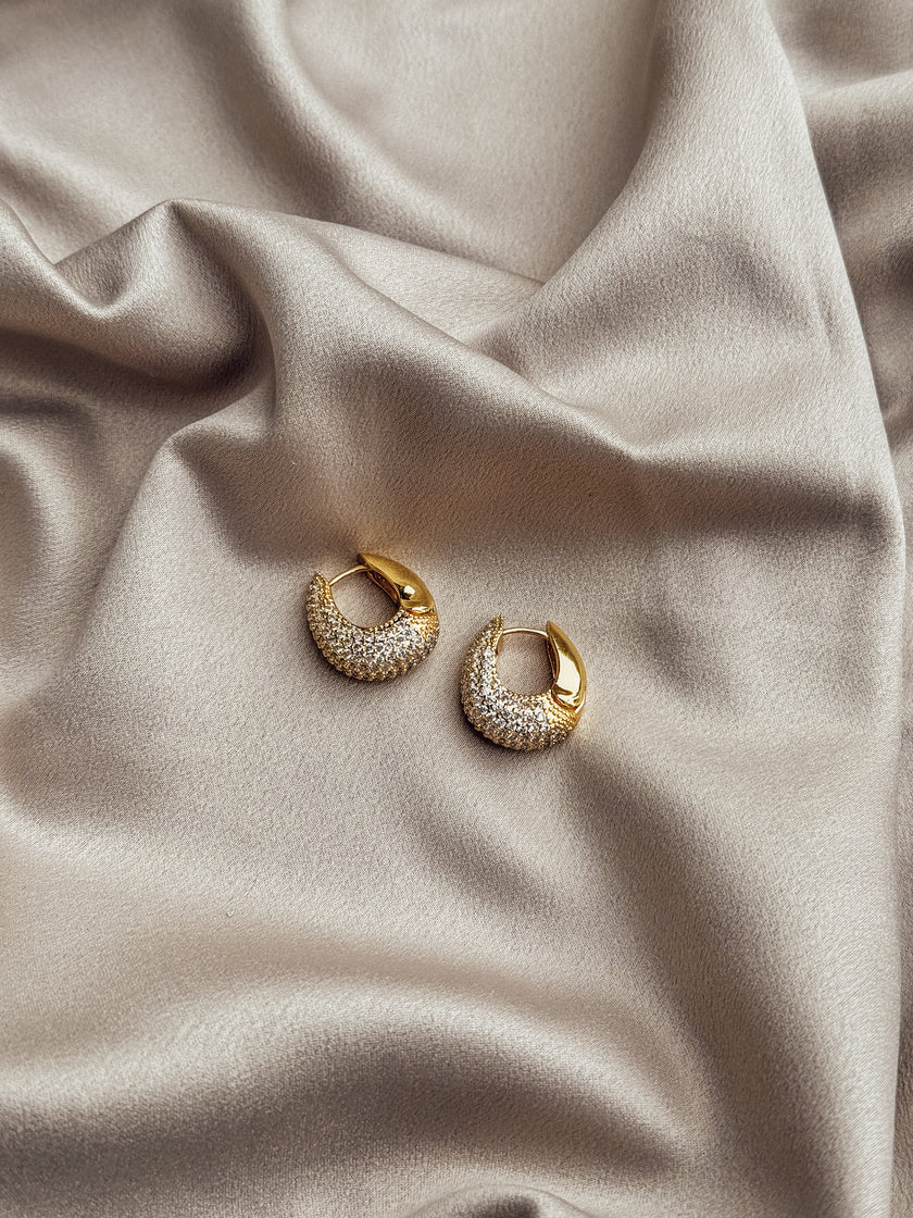 The James CZ Hoops