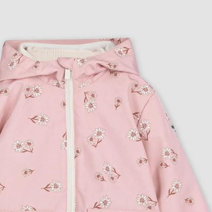 3-in-1 Jacket | Daisy Print on Rose | Miles The Label