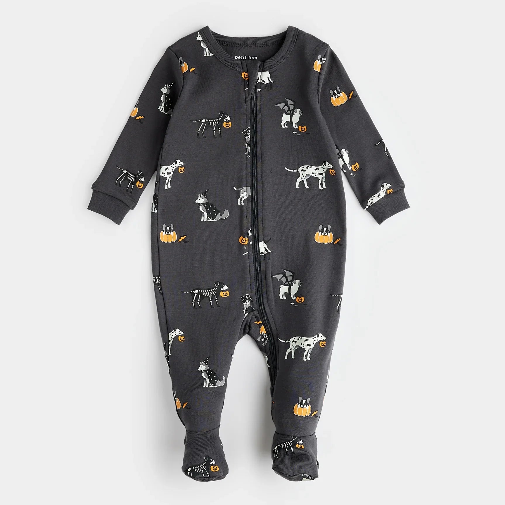 Howl-oween Print on Asphalt Sleeper | Petit Lem