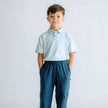 Kids' Bamboo Polo Shirt | Navy