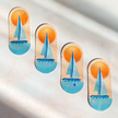 Sunset Sailing | New Brunswick Sticker