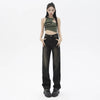 Low rise Distressed Oversized Street style Jean Pant women