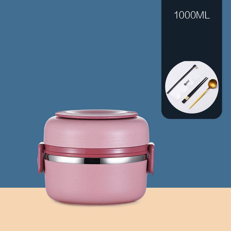 304 Stainless Steel Multi-layer Thermal insulated lunch container