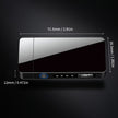 1pc Hot Electric Windproof Metal Lighter, Double Arc Flameless Plasma Rechargeable USB Lighter, LED Power Display Touch Sensor Lighter Christmas Gift