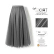Pleated Mesh Midi Skirt – Women's Prairie Swing Skirt
