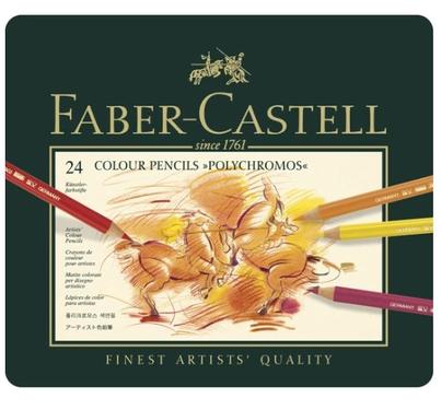 Faber-Castell - Polychromos Coloured Pencil - Tin Sets