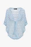 Women's Knit Poncho Top