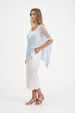 Women's Knit Poncho Top