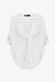 Women's Knit Poncho Top