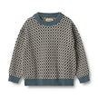 Jaquard Pullover Flores | Stormy Weather | Wheat Kids