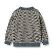 Jaquard Pullover Flores | Stormy Weather | Wheat Kids