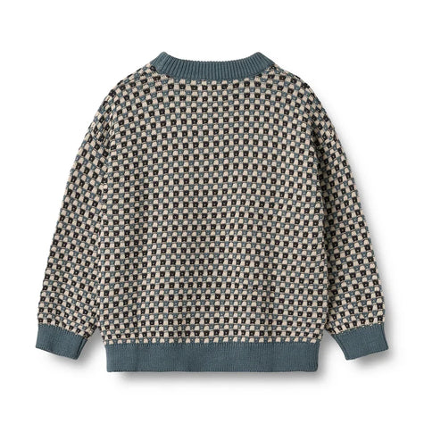 Jaquard Pullover Flores | Stormy Weather | Wheat Kids