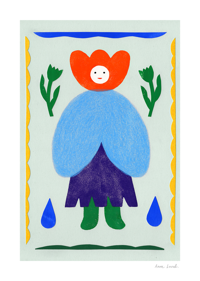 Personnage Fleur