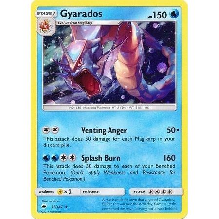 Gyarados - 33/147 (Cosmos Holo) (033/147) (BLE)