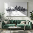 Wall art Edmonton Canada Skyline