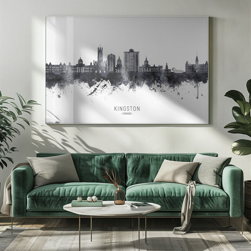 Wall art Kingston Canada Skyline