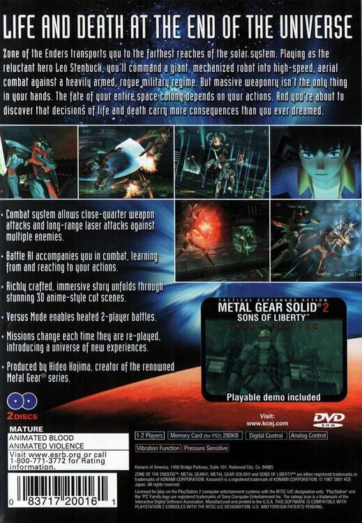 Zone of the Enders (usagé)
