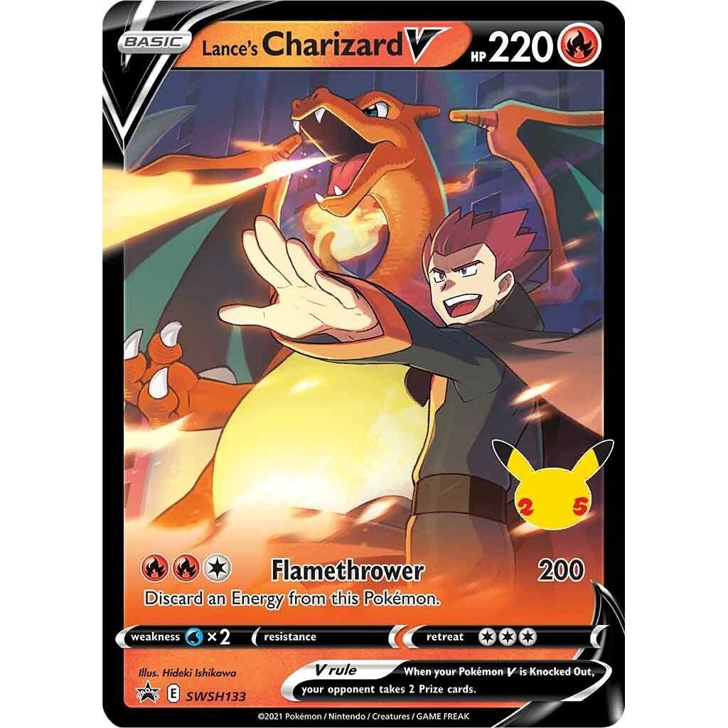 Lance's Charizard V - SWSH133 (SWSH133) (SWSD)