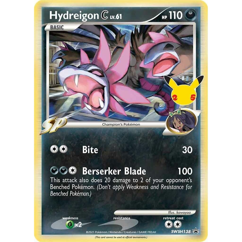Hydreigon C lv.61 - SWSH138 (SWSH138) (SWSD)