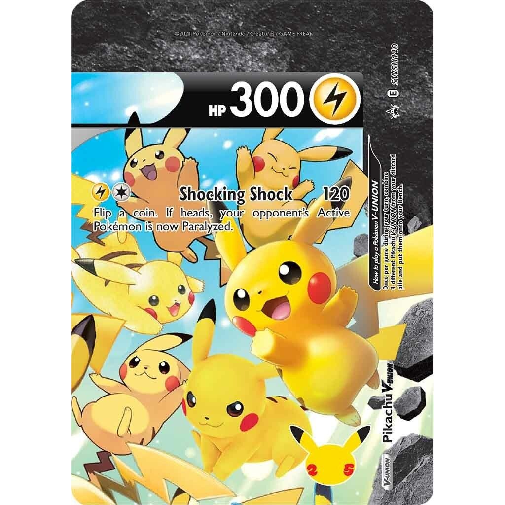 Pikachu V-Union - SWSH140 (SWSH140) (SWSD)