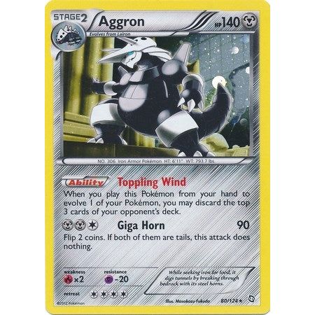 Aggron - 80/124 (Cosmos Holo) (080/124) (BLE)