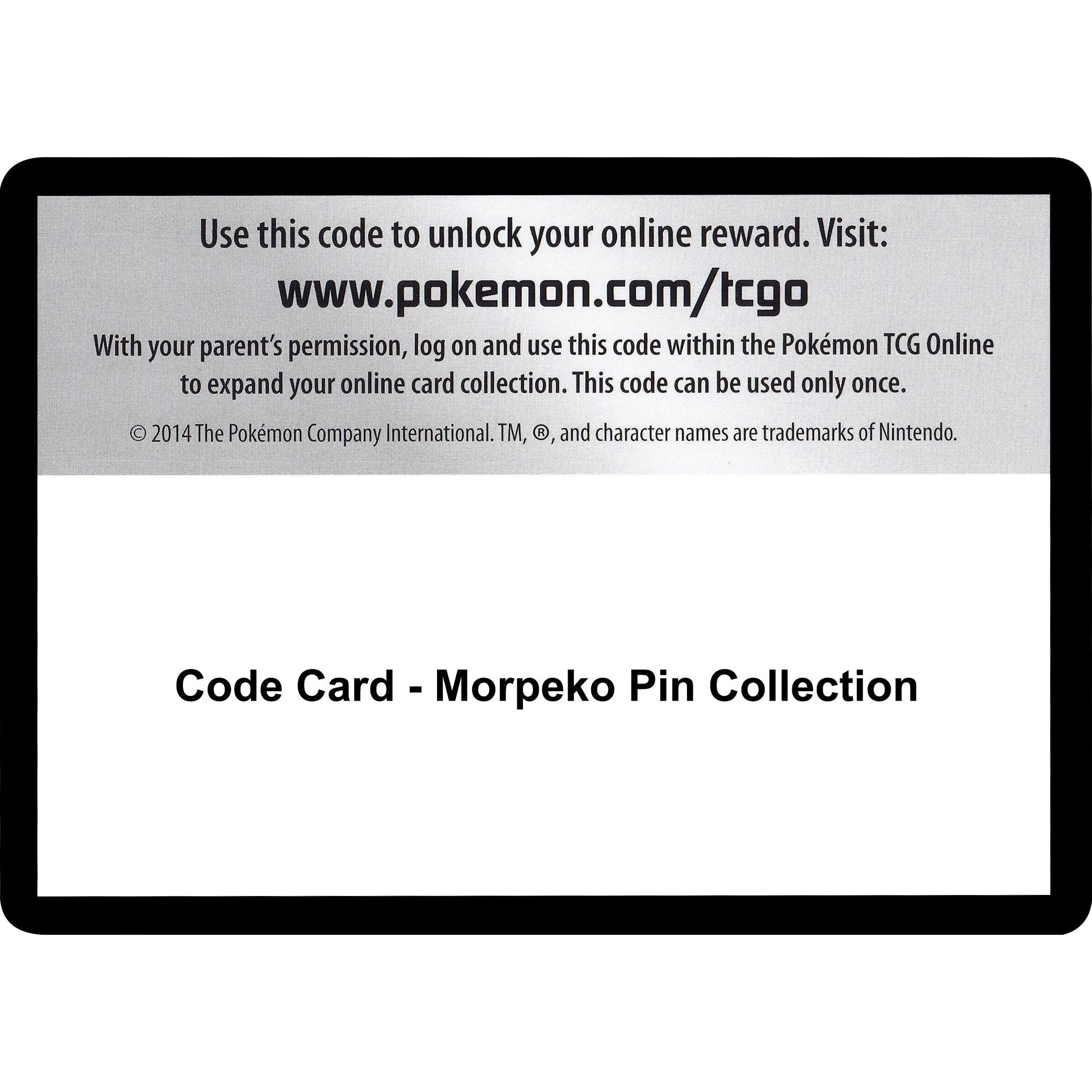Code Card - Morpeko Pin Collection (SWSH01)