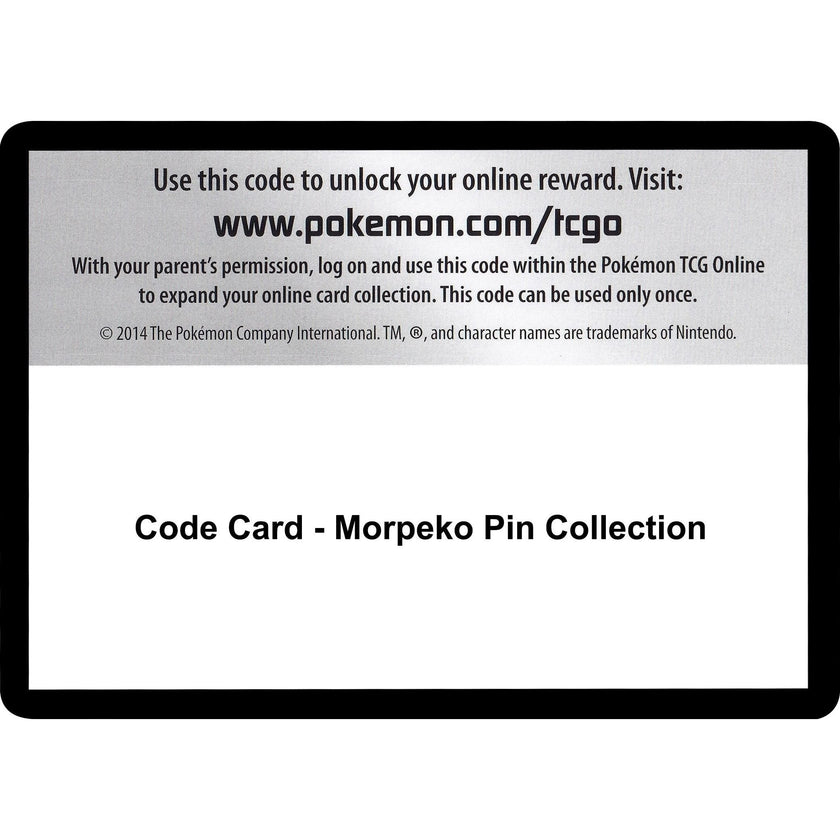 Code Card - Morpeko Pin Collection (SWSH01)