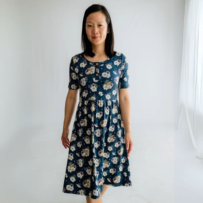 Ladies Bamboo Esme Dress | Black