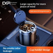 Car Ashtray with Lid for Cup Holder – Smokeless Car Ashtray for Canada & USA | No-Spill Auto Ashtray