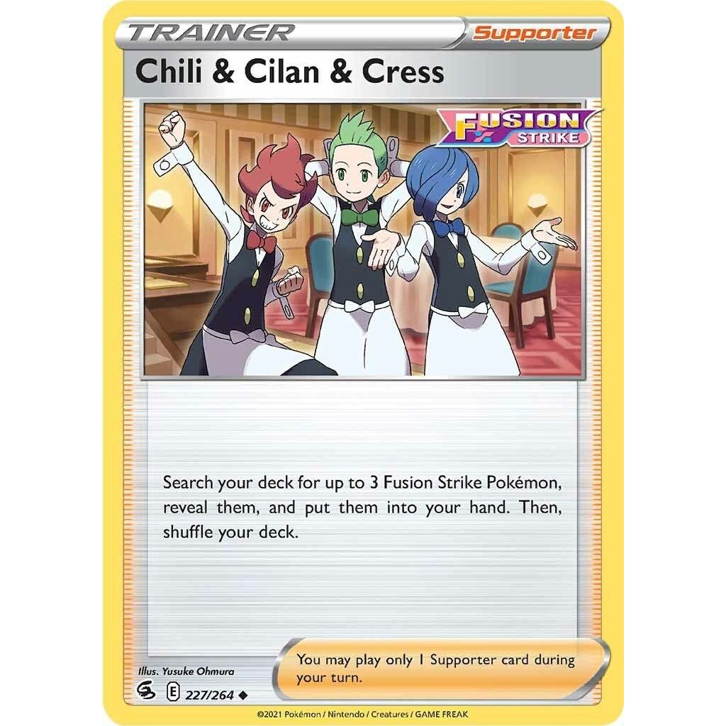 Chili & Cilan & Cress (227/264) (SWSH08)