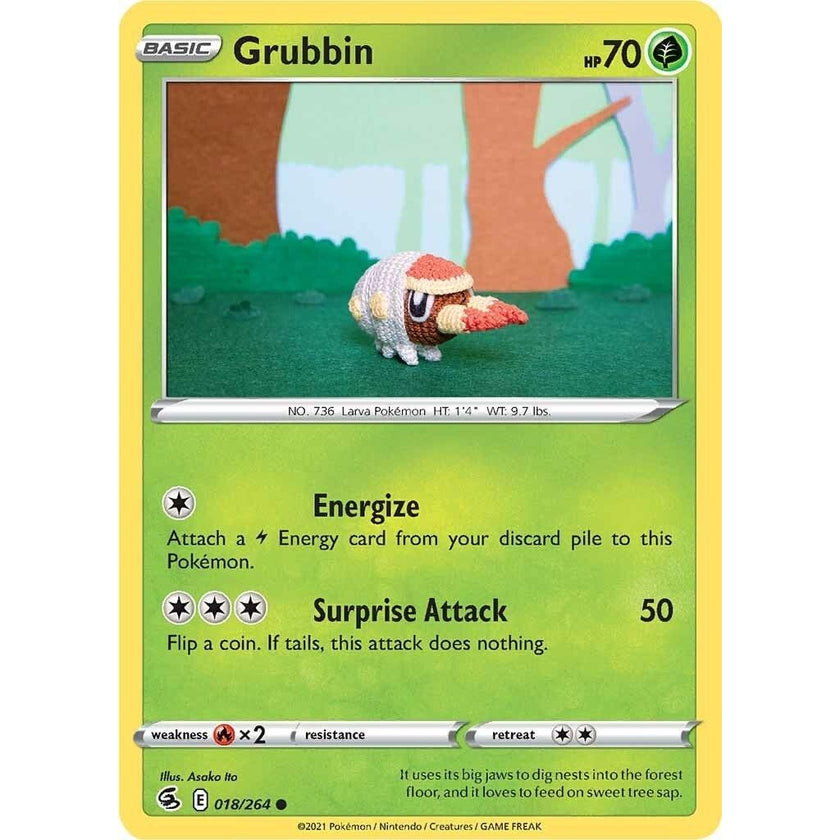 Grubbin (018/264) (SWSH08)