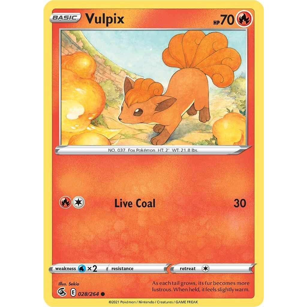 Vulpix (28) (028/264) (SWSH08)