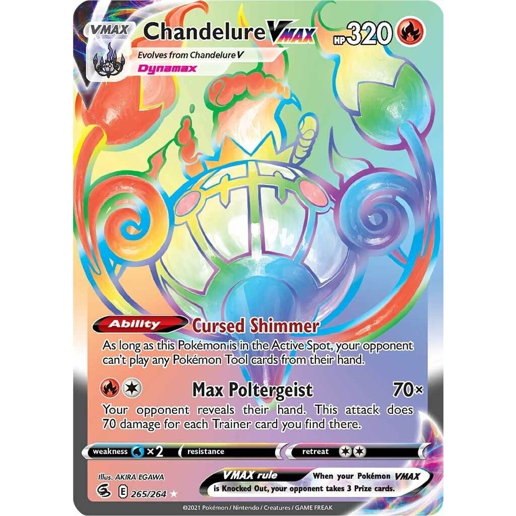 Chandelure VMAX (Secret) (265/264) (SWSH08)