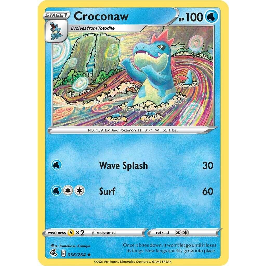 Croconaw (056/264) (SWSH08)