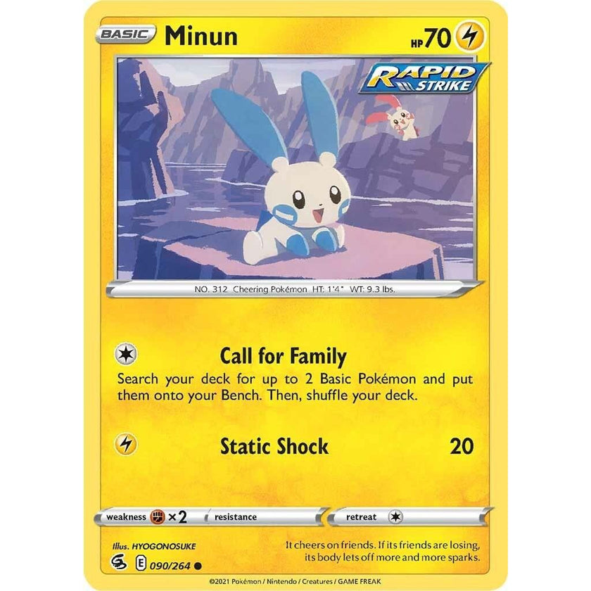Minun (090/264) (SWSH08)