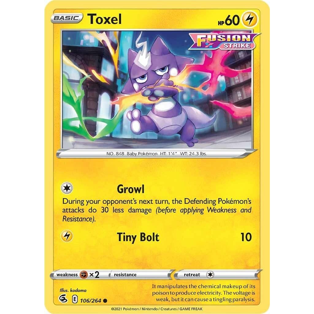 Toxel (106) (106/264) (SWSH08)