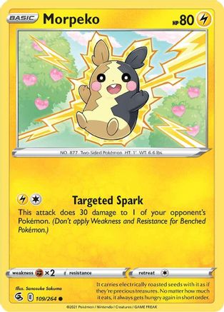 Morpeko (109) 109/264 - SWSH08 Fusion Strike