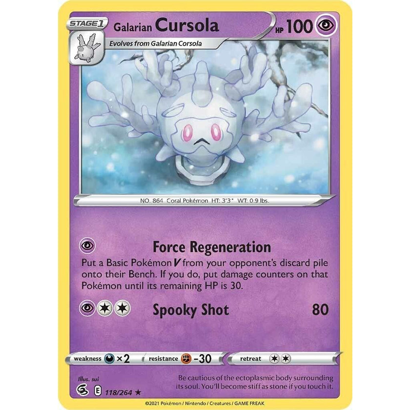 Galarian Cursola (118/264) (SWSH08)